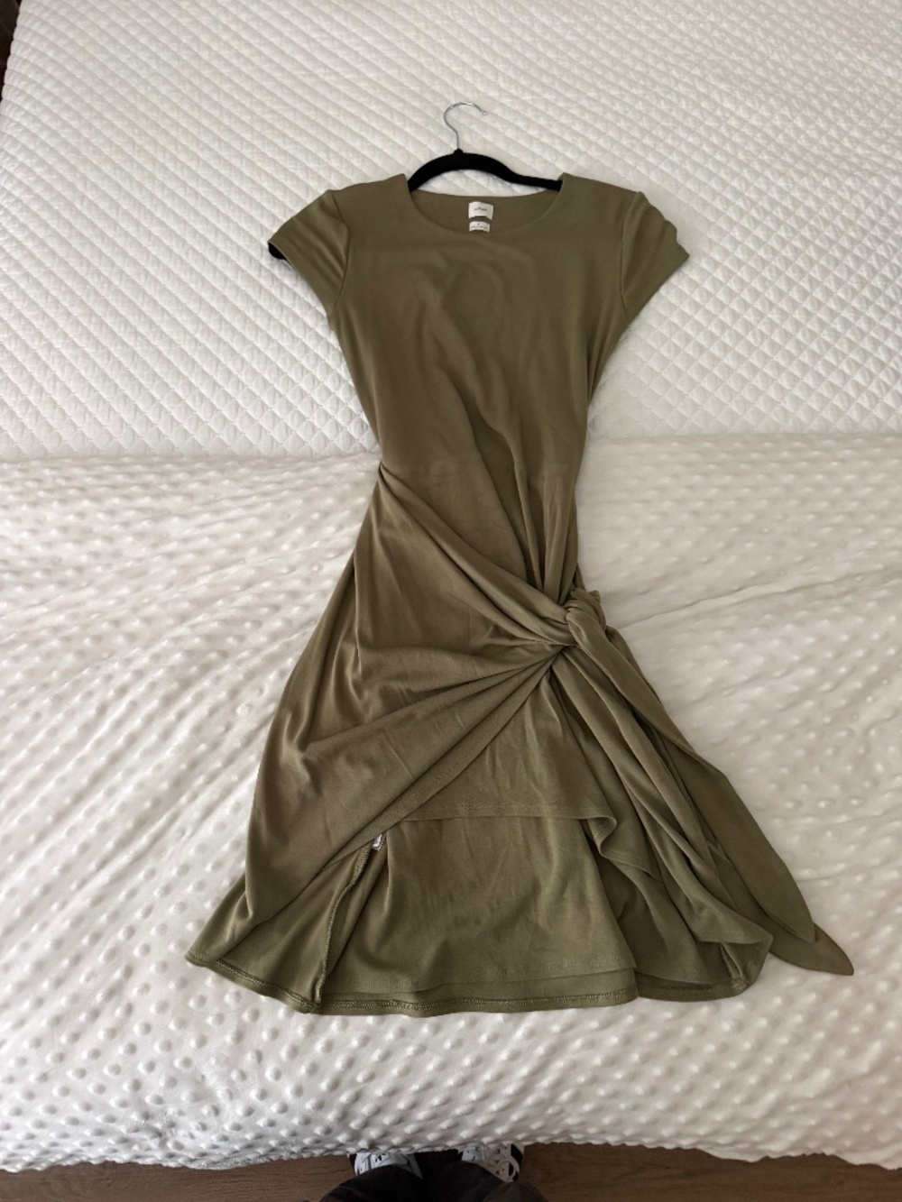 Aritzia Fitted Wrap Dress